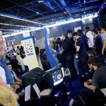 La queue pour jouer à Soul Calibur